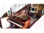 Pianoforte quarto di coda in Mogano naturale