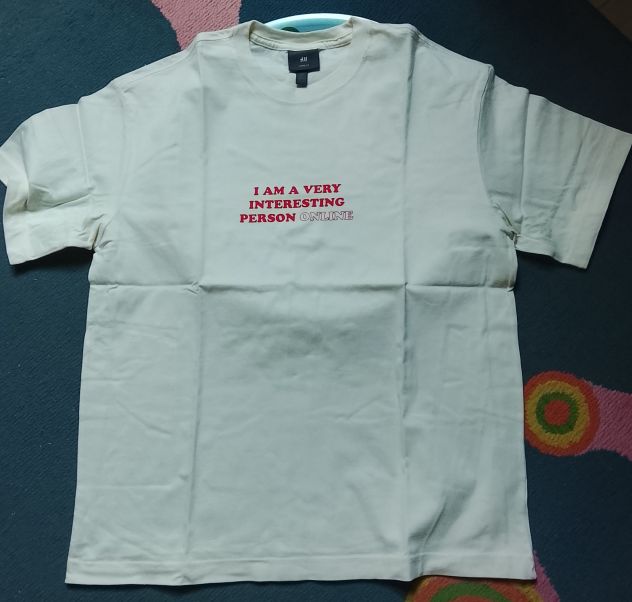 h6m t shirt loose fit - Foto 2