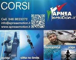 corsi di apne e pesca lecce
