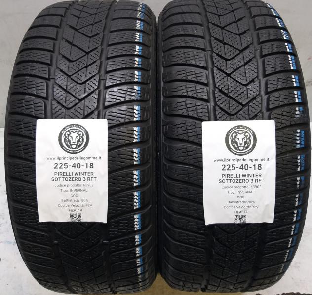 2 GOMME 225 40 18 PIRELLI A63902
