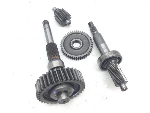 HONDA SH I 125 KIT INGRANAGGI ALBERI TRASMISSIONE RUOTA POSTERIORE 2005 2008 - Foto 6
