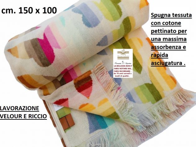 TELI SPUGNA MISSONI 3 MODELLI , mare , bagno , piscina ecc. - Foto 3