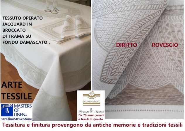 TOVAGLIE ASCIUGAMANI LENZUOLA FIANDRA LINO TESSUTI A TELAIO - Foto 5