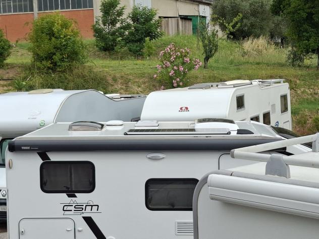 CAMPER ETRUSCO FORD SEMINTEGRALE SEMIDINETTE LETTO MATRIMONIALE GARAGE CLIMATIZZATORE FOTOVOLTAICO CAMPEGGIO USATI GENERALI 1677 - Foto 6