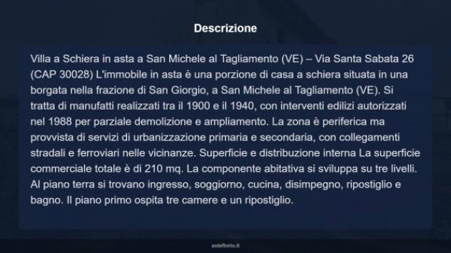 Immobile in asta di 210 m² con più di 5 locali in vendita a San Michele al Tagliamento - Foto 14