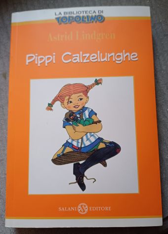 PIPPI CALZELUNGHE, A. Lindgren, LA BIBLIOTECA DI TOPOLINO, Salani 2005. - Foto 2