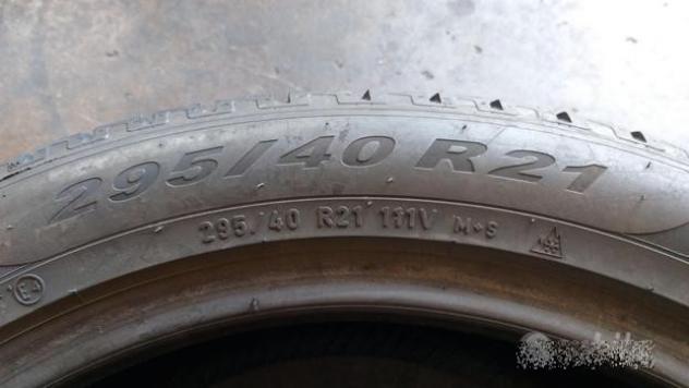 4 gomme 295 40 21 pirelli a903 - Foto 7