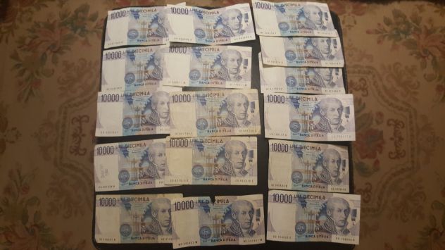 Banconote originali 10.000 Lire Alessandro Volta - Foto 4