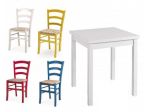Set cod 159 Tavoli e sedie ristoranti pub pizzerie fabbrica