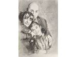 Ritratto da foto disegno matita 24 ore idea regalo compleanno festa della mamma