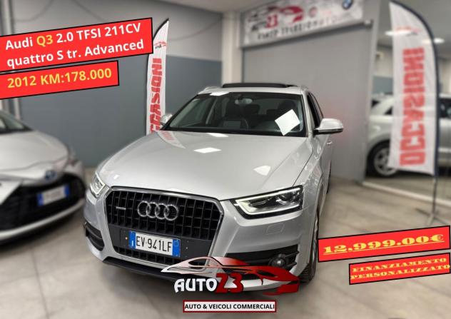 Audi Q3 2.0 TFSI 211CV quattro S tr. Advanced