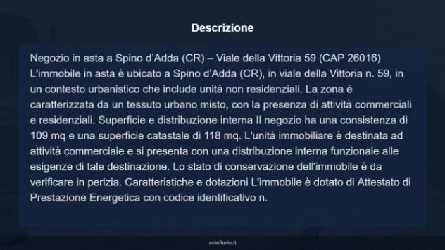 Immobile in asta di 118 m² in vendita a Spino d'Adda - Foto 6