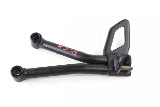 SUZUKI SV 650 4382018K00 STAFFA PEDANA POSTERIORE SINISTRA WCX0 16 - 22 REAR LEFT FOOTREST HOLDER CON GRAFFIO