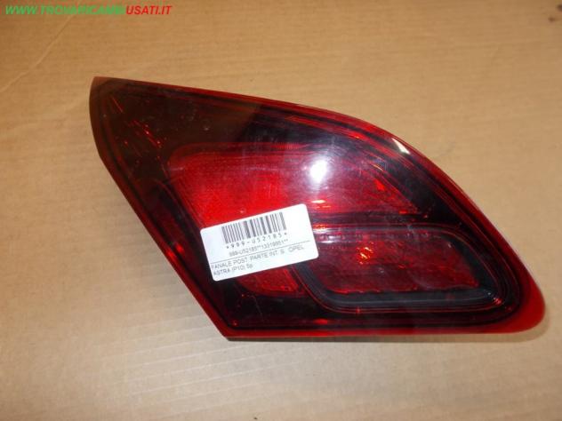 FANALE POST. PARTE INT. S. OPEL ASTRA (P10) 5p  Parti elettriche  Fanaleria  Fanali  Fanale post. sx. OPEL - ASTRA J - 01-02-2010 - 01-08-2012