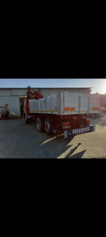 Iveco turbostar 190 33 ribaltabile con gru fassi - Foto 3