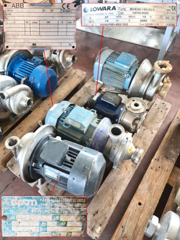 POMPE CENTRIFUGHE INOX X ALIMENTI USATE - Foto 6