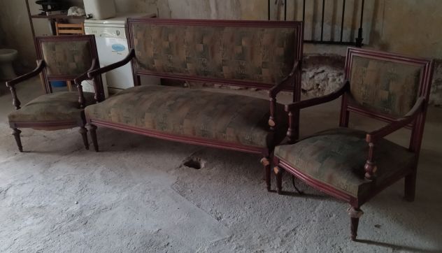 Divano e poltrone antichi - Foto 2