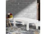 TAVOLINO DA FUMO  SALOTTO IN LEGNO ABETE SPAZZOLATO BIANCO