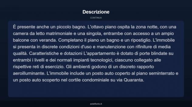 Immobile in asta di 109 m² con più di 5 locali in vendita a Bari - Foto 15