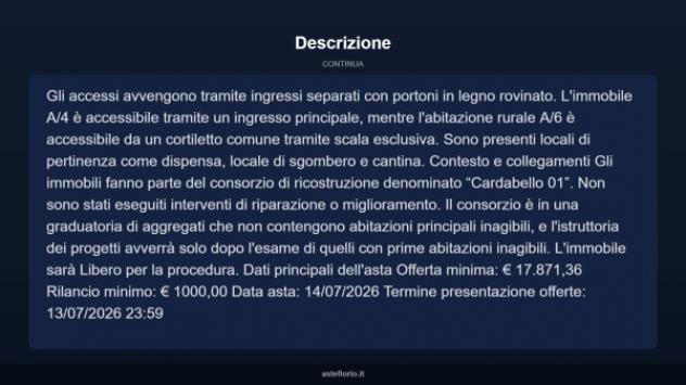 Immobile in asta di 223 m² con più di 5 locali in vendita a Sanza - Foto 12