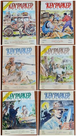 Serie 14 Ken Parker Magazine, pubblicati da Parker Editore tra il 1992 - Foto 2