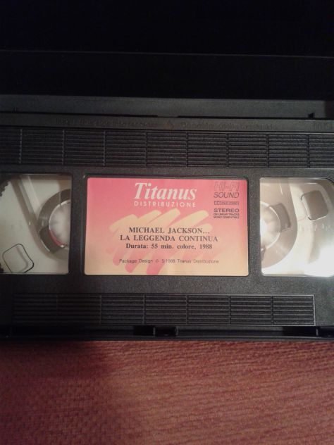 Michael Jackson VHS ... La Leggenda Continua - Foto 3