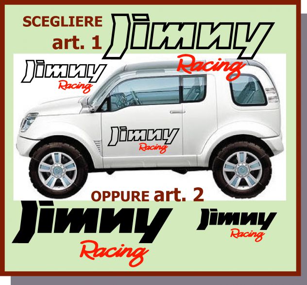 Adesivi jimny per fuoristrada suzuki