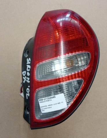 FANALE POST.D. 999-U1304440 Parti elettriche  Fanaleria  Fanali  Fanale post. dx. DAIHATSU - SIRION - 01-07-1998 - 01-12-2004