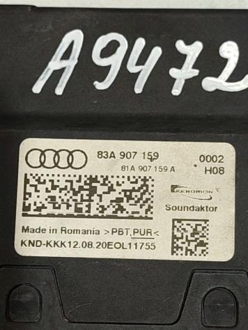 CENTRALINA MODULO DI CONTROLLO AUDI Q3 RSQ3 Sportback Serie (F3N) 83A907159 83A907159A DNW benzina 2480 (19) - Foto 2