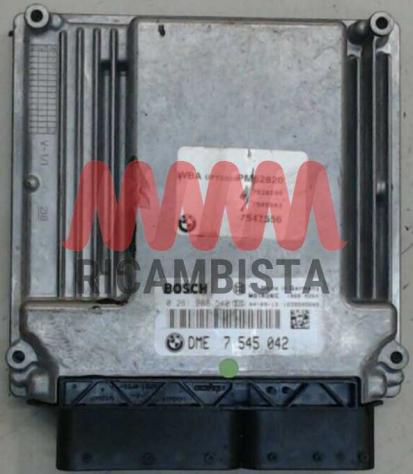 0261208540 BMW E87 120i centralina motore Bosch