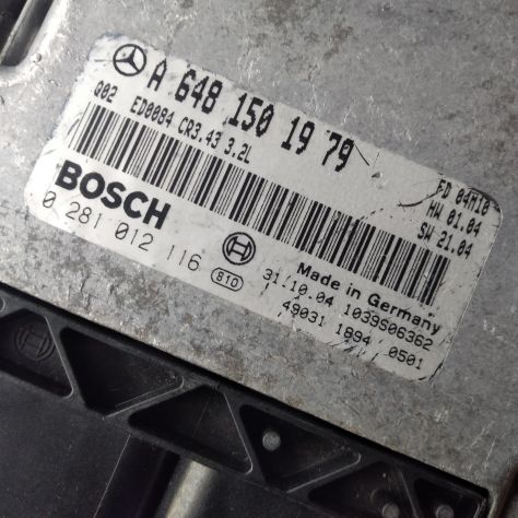 Centralina motore Bosch Mercedes-Benz, 0281012116, 0 281 012 116, A6481501979, - Foto 6