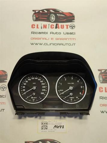 QUADRO STRUMENTI BMW Serie 1 F20 9232891 17649411 B47D20A (1119)