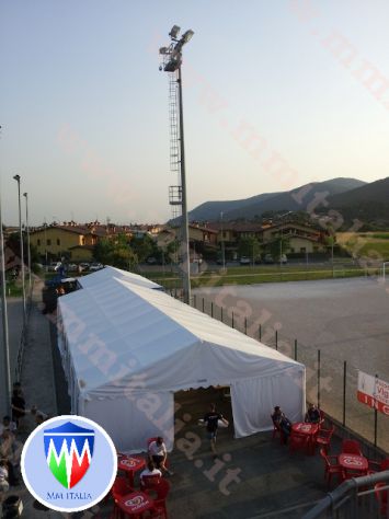 STRUTTURE IN PVC 8 X 20 X 4,4 MT. USO CERIMONIE FESTE PROFESSIONALI - Foto 6