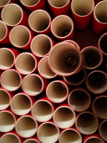 100 BOSSOLI FIOCCHI NUOVI cartone Calibro 16 da collezione - Foto 6