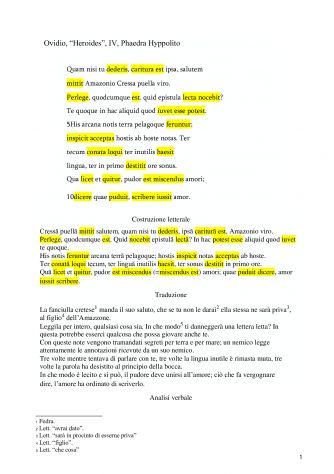 TRADUZIONI DAL LATINO ALL'ITALIANO - Foto 2