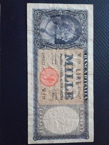 Banconota Mille Lire