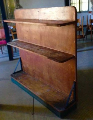 Porta vivande vintage in legno massiccio - Foto 2