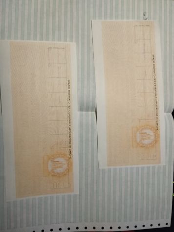 Cambiali fior di stampa LIRE 2,000 , anno 1981 - Foto 4