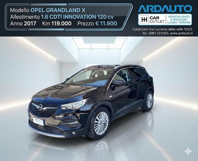 Opel Grandland X 1.6 CDTI INNOVATION 120 cv
