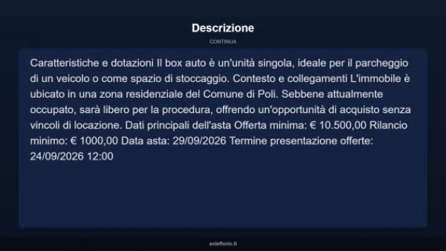 Immobile in asta di 25 m² in vendita a Poli - Foto 9