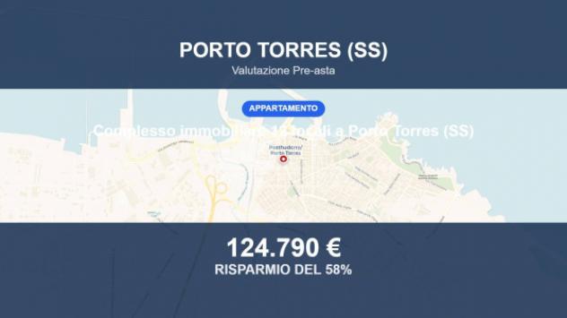 Immobile in asta di 328 m² in vendita a Porto Torres