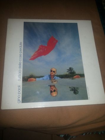 VINILE COME NUOVO,33 GIRI,COMPLETO,RARO:GINO PAOLI"L'UFFICIO DELLE COSE PERDUTE"