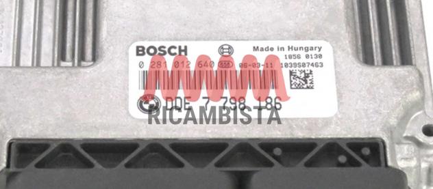 0281012640 BMW 320d centralina motore Bosch - Foto 2