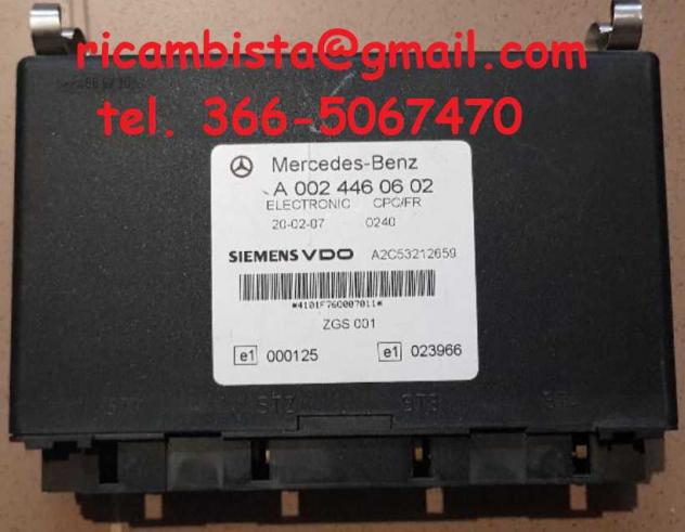 0024462602 Mercedes MPR centralina motore