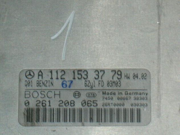 0261208065 ECU MERCEDES CLK 3.2 CDI 0261208065 A1121533779 HW04.02 ME2.8 - Foto 2