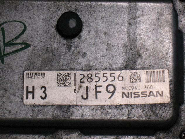 MEC940360 JF9 ECU CENTRALINA MOTORE NISSAN JUKE H3 HR16 1.6 MEC940-360 - Foto 2