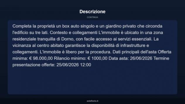 Immobile in asta di 91 m², box auto in vendita a Dorno - Foto 16