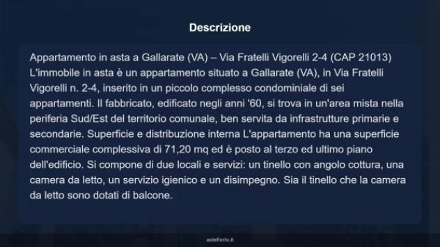 Immobile in asta di 71 m², box auto in vendita a Gallarate - Foto 18