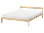 Struttura letto  materasso in memory foam
