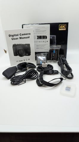 Fotocamera digitale nuova 4K 48MP completa di accessori - Foto 5
